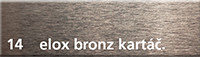 Ukončovací profil L 8mm bronz 2,5bm